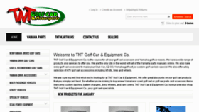 What Tntgolfcar.com website looked like in 2017 (7 years ago)