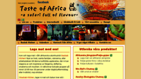 What Taste-africa.com website looked like in 2017 (7 years ago)