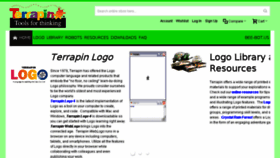 What Terrapinlogo.com website looked like in 2017 (7 years ago)
