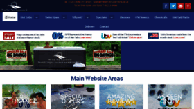 What Thehottubsuperstore.co.uk website looked like in 2017 (7 years ago)