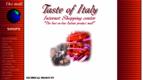 What Tasteofitaly.com website looked like in 2017 (7 years ago)