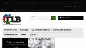 What Tirasdeledbaratas.com website looked like in 2017 (7 years ago)
