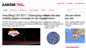 What Tns-global.com website looked like in 2017 (7 years ago)