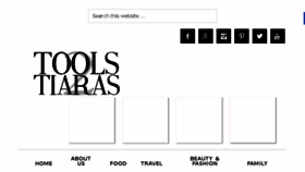 What Tools2tiaras.com website looked like in 2017 (7 years ago)