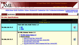 What Tm-xml.org website looked like in 2017 (7 years ago)