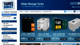 What Tanks-direct.co.uk website looked like in 2017 (7 years ago)