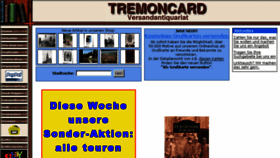 What Tremoncard.de website looked like in 2017 (7 years ago)