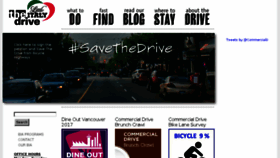 What Thedrive.ca website looked like in 2017 (7 years ago)