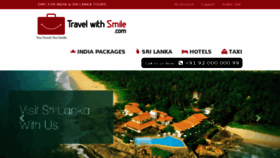 What Travelwithsmile.com website looked like in 2017 (7 years ago)
