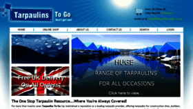 What Tarpaulins-togo.co.uk website looked like in 2017 (7 years ago)