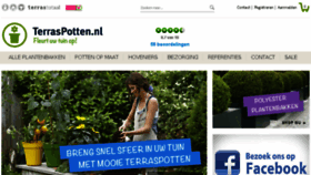 What Terraspotten.nl website looked like in 2017 (7 years ago)