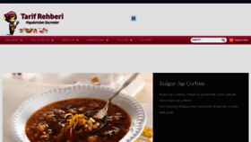 What Tarifrehberi.com website looked like in 2017 (7 years ago)