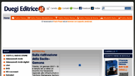 What Tuttotreno.it website looked like in 2017 (7 years ago)