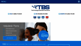What Tbsnetworks.net website looked like in 2017 (7 years ago)