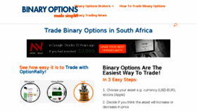 What Tradeoptions.co.za website looked like in 2017 (7 years ago)