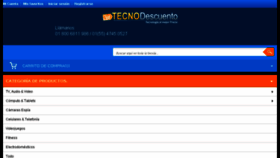 What Tecnodescuento.com website looked like in 2017 (7 years ago)