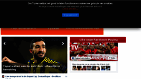 What Turksvoetbal.net website looked like in 2017 (7 years ago)