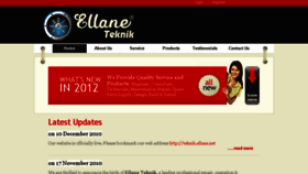What Teknik.ellane.net website looked like in 2017 (7 years ago)