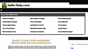 What The-travel-italy-grapevine.com website looked like in 2017 (7 years ago)