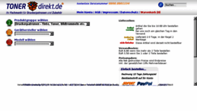 What Toner-direkt.de website looked like in 2017 (7 years ago)