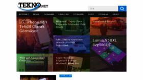 What Tekno.net website looked like in 2017 (7 years ago)