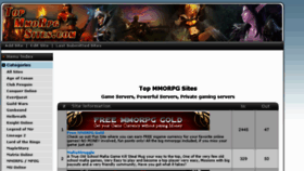 What Topmmorpgsites.com website looked like in 2017 (7 years ago)