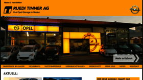 What Tinnerag.ch website looked like in 2017 (7 years ago)