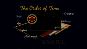 What Theorderoftime.com website looked like in 2017 (7 years ago)