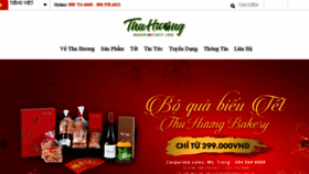 What Thuhuongbakery.com.vn website looked like in 2017 (7 years ago)