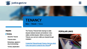 What Tenancytribunal.govt.nz website looked like in 2017 (7 years ago)