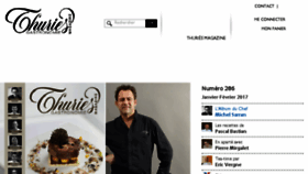 What Thuriesmagazine.fr website looked like in 2017 (7 years ago)