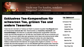 What Teehausammarkt.de website looked like in 2017 (7 years ago)