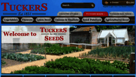 What Tuckers-seeds.com website looked like in 2017 (7 years ago)