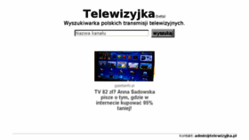 What Telewizyjka.pl website looked like in 2017 (7 years ago)