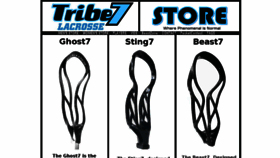 What Tribe7lax.com website looked like in 2017 (7 years ago)
