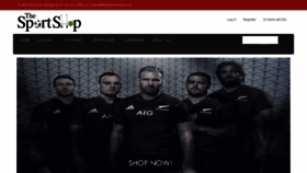 What Thesportshop.co.nz website looked like in 2017 (7 years ago)