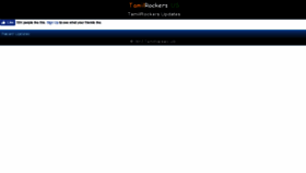 What Tamilrockers.us website looked like in 2017 (7 years ago)