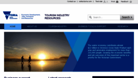 What Tourismvictoria.com.au website looked like in 2017 (7 years ago)