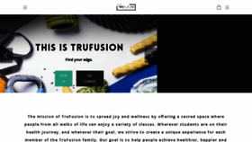 What Trufusionyoga.com website looked like in 2017 (7 years ago)