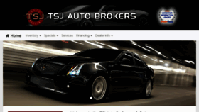 What Tsjautobrokers.com website looked like in 2017 (7 years ago)