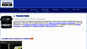 What Transbus.org website looked like in 2017 (7 years ago)