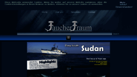 What Tauchertraum.com website looked like in 2017 (7 years ago)