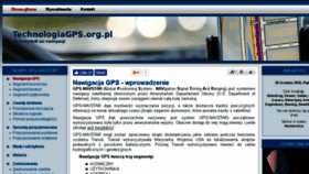 What Technologiagps.org.pl website looked like in 2017 (7 years ago)