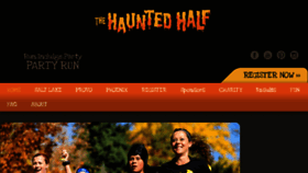 What Thehauntedhalf.com website looked like in 2017 (7 years ago)