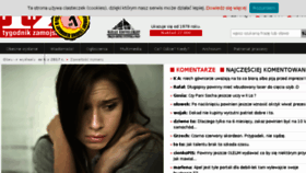 What Tygodnikzamojski.pl website looked like in 2017 (9 years ago)