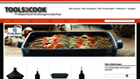 What Tools2cook.com website looked like in 2017 (7 years ago)