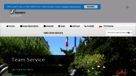 What Teamservice.it website looked like in 2017 (7 years ago)