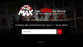 What Tfoumax.fr website looked like in 2017 (7 years ago)