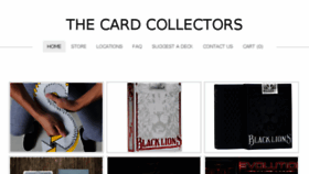 What Thecardcollectors.com website looked like in 2017 (7 years ago)
