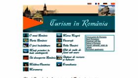 What Turism.ro website looked like in 2017 (7 years ago)